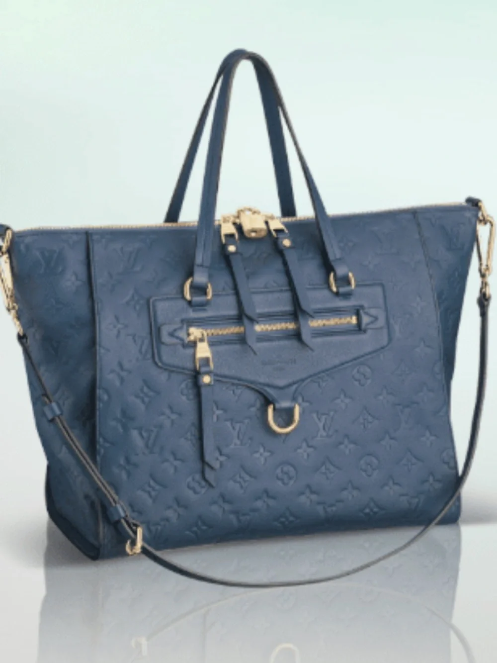 Louis Vuitton Monogram Empreinte Lumineuse PM Tote Bag/Dust Bag & COA